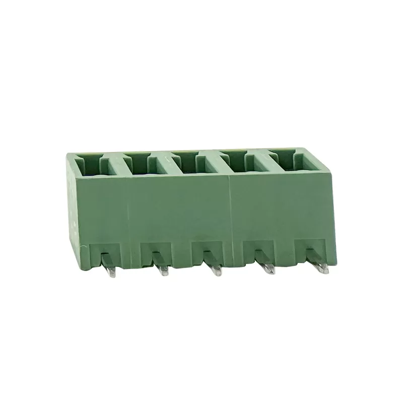 5.08mm Female Pluggable terminal block Right Angle Pin:RHTBYDKFR-5.08